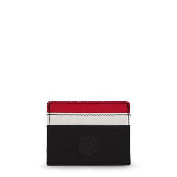 Kipling Cardy Card Holder Tassen Zwart Rood | België 1163TC